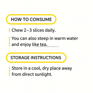 แผ่นโสมเกาหลีแท้ ผลิตจากรากโสมที่ผ่านการบ่ม  สารต้านอนุมูลอิสระจากธรรมชาติ ขนมเพื่อความงาม - Product Image 6