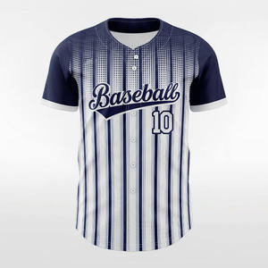 Custom Youth Baseball Uniforms Sublimated Jersey Quick Dry Teamwear <b>Low</b> MOQ Factory Price - Product Image 4
