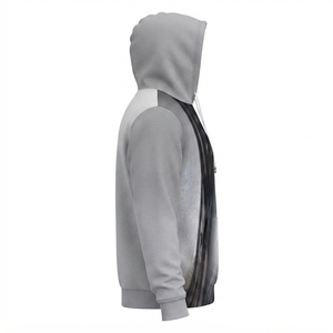 Sudadera con capucha de sublimación de marca privada, cómoda y casual. - Product Image 3