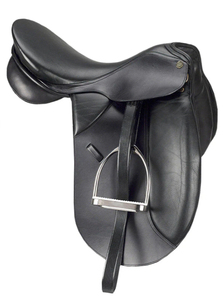 Silla de Montar Profesional Negra de Cuero para Equitación Inglesa, Doma Clásica, de Madera, Calidad Premium, Duradera, Se Acepta Personalización - Product Image 5