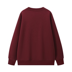 Sudadera de cuello redondo de poliéster ligero Unisex diseño personalizado ropa deportiva suave cómodo transpirable apliques de diamantes de imitación - Product Image 5