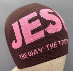 <b>Beanie</b> Hat Unisex Adult Winter Headwear Jacquard Knit Breathable & <b>Waterproof</b> Adjustable Casual 56-58CM - Product Image 5