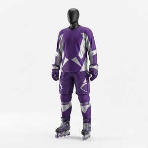 Uniforme Deportivo de Hockey sobre Ruedas, Jersey Atlético de Secado Rápido, Ropa Personalizada para Equipos, Prenda Transpirable para Competencia - Product Image 2