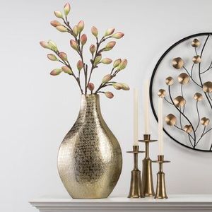 Ensemble de vases décoratifs en fer doré de style nordique, luxe, moderne, pour la maison, l'hôtel, le restaurant, décoration d'intérieur, décoration de table - Product Image 2