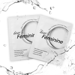 Lingettes d'hygiène féminine douces à pH équilibré pour usage quotidien, lingettes jetables apaisantes et hydratantes, format portable - Product Image 5