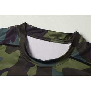 เสื้อยืดแขนสั้นสำหรับปั่นจักรยานและวิ่ง ระบายอากาศได้ดี แห้งเร็ว ทรงสปอร์ต พิมพ์ลายโลโก้ด้านหน้าแบบดิจิทัล - Product Image 6