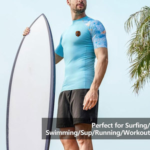 เสื้อรัดกล้ามเนื้อแขนสั้นแบบแห้งเร็ว ระบายอากาศได้ดี น้ำหนักเบา เหมาะสำหรับการฝึกซ้อมกราปลิงและการออกกำลังกายเพื่อเพิ่มประสิทธิภาพ - Product Image 6