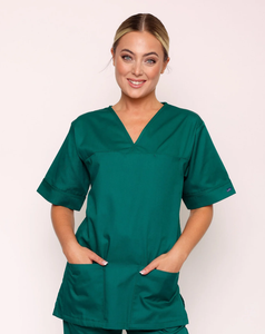 Ensemble de blouses médicales personnalisables pour hôpital, séchage rapide, haute résistance, écologiques, respirantes, uniformes unisexes - Product Image 1