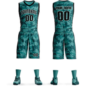 Custom Basketball <b>Set</b> Youth Breathable Mesh Polyester Fabric Moisture Wicking Reversible Uniform Factory Sportswear Manufacturer - Product Image 1