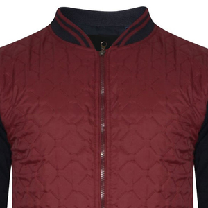 Veste universitaire de baseball personnalisée pour hommes, style Letterman, Bomber, pour équipes, en laine avec manches en cuir, Fabricant OEM ODM - Product Image 6