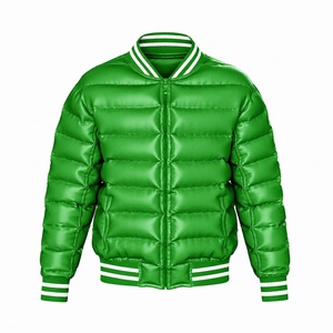 Chaqueta Acolchada Oversize de Invierno con Silueta Redondeada, Construcción Acolchada Cálida, Cierre Frontal Completo para Uso Casual - Product Image 2
