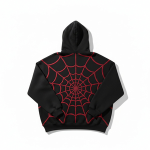 Nueva Sudadera con Capucha Bordada de Invierno, Corte Regular Informal, Color Degradado, Sudadera de Algodón Premium para Streetwear, Venta al Por Mayor - Product Image 2