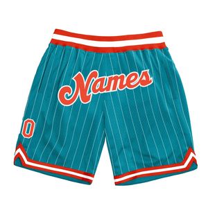 Custom Embroidery Name <b>Board</b> Shorts Breathable Unisex Elastic Waist Spandex/Polyester Casual Authentic Basketball Shorts Knitted - Product Image 2