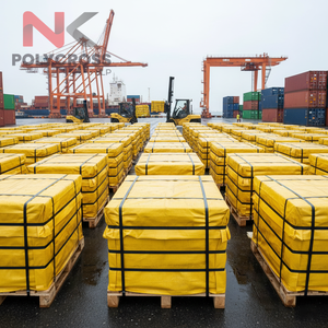 Bâche d'expédition en PVC enduit de qualité export, ignifuge, haute résistance à la traction, pour entrepôts et quais d'expédition - Product Image 5