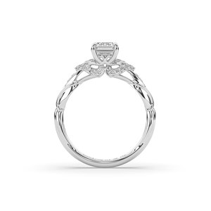 Bague légère de style unique avec diamant cultivé en laboratoire de 1,22 carat - Product Image 2
