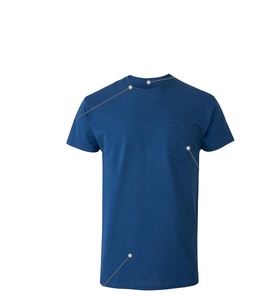 T-shirts en coton pour hommes, surdimensionnés, unisexes, manches courtes, col rond, hauts amples, basiques, solides, t-shirts de sport, surdimensionnés, unisexes, manches courtes - Product Image 1