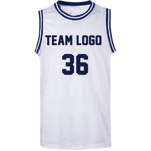 Camiseta de baloncesto personalizada del fabricante, transpirable, de secado rápido, ligera, de malla de alta calidad, ropa deportiva al por mayor - Product Image 1