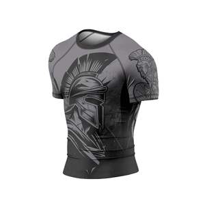 Vente en gros de rashguards à manches longues pour hommes, design personnalisé pour club, impression par sublimation, compression, surf, t-shirt, vêtements de BJJ et de boxe - Product Image 2