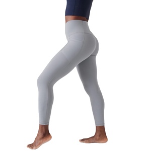 Meilleure vente de haute qualité adulte femmes Fitness Leggings polaire tissu Sport Style poches Gym entraînement 2026 - Product Image 1