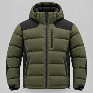 Chaqueta acolchada para viajes OEM, chaqueta de invierno urbana, fabricante de ropa de abrigo de invierno, precio de fábrica - Product Image 4