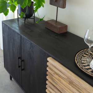 Aparador de madera de mango Vandana Sereno Cresta - Buffet - Aparador y aparador auxiliar - Product Image 3