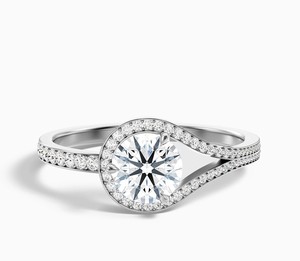 Round Cut Moissanite <b>Ring</b> <b>925</b> Sterling <b>Silver</b> Yellow Gold Plated Classic Engagement <b>Ring</b> Dainty Minimalist Promise <b>Ring</b> - Product Image 4