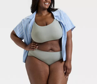 Nahtlose Damen-Hipster-Slips im Großhandel, Hochwertige OEM Maßanfertigung, 100% Baumwolle, Atmungsaktiv, Umweltfreundlich, Mittelhoher Bund, Sexy