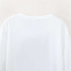 Camisetas para Mujer, Fabricante OEM, Camiseta Informal de Algodón Premium, Diseño Elegante, Adecuada para Minoristas y Marcas de Moda - Product Image 5