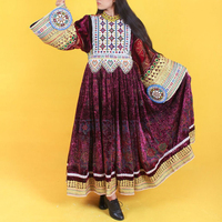 Meilleures robes de style afghan pour femmes en gros, mode décontractée, design simple brodé, robe tribale afghane, design unique