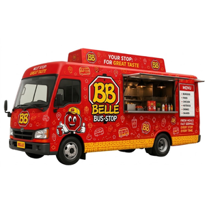 Vinyle PVC polymérique imprimé pour graphismes de carrosserie de food truck, personnalisable, changeant de couleur, résistant aux UV, pour l'image de marque des services de restauration mobile - Product Image 3