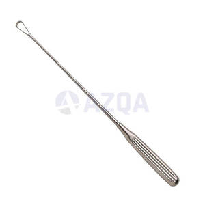 Cureta Uterina de Acero Inoxidable Sims, Instrumento Quirúrgico Manual, Afilado/Incolorido, Instrumento de Ginecología y Obstetricia, Hecho en Pakistán - Product Image 6