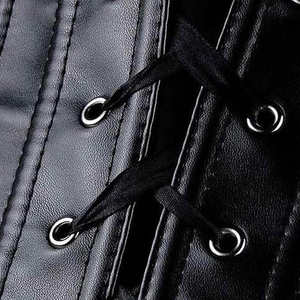 Corset en cuir naturel pour femme, qualité supérieure, prix de gros, corset pour adulte, logo personnalisé, service OEM - Product Image 3