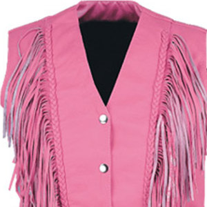 <b>Womens</b> <b>Suede</b> Cowboy Fringe Vest Western Leather Sleeveless <b>Jacket</b> Tassel Biker Festival Rodeo Fashion Supplier Premium - Product Image 6