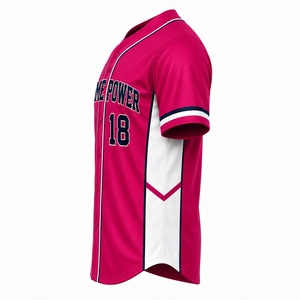 Conjunto de Uniforme de Béisbol Personalizado Más Vendido, Uniforme de Béisbol Transpirable, Ropa Deportiva Ligera, Proveedor de Béisbol OEM ODM - Product Image 2