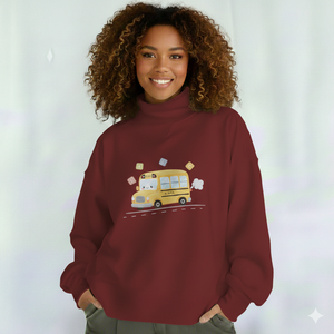 Suéter de Cuello Alto para Mujer, Manga Larga, Cálido, OEM ODM, Ropa Urbana de Alta Calidad - Product Image 1