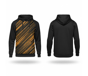 Sweat à capuche personnalisé avec impression intégrale par sublimation – Sweat à capuche personnalisé pour équipe, hommes, femmes, jeunes, veste à capuche d'entraînement, vêtements de sport - Product Image 4