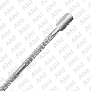 Best Quality Professional Stainless Steel Reusable Custom Logo Double Ended <b>Nail</b> Cuticle Pusher Straight Edge Cuticle Pusher - Product Image 2
