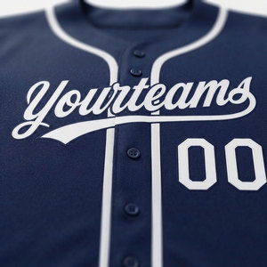 Unschlagbarer Preis, Geringe Mindestbestellmenge, Baseball-Trikot, Kurzarm, Antibakteriell, 100% Polyester, Atmungsaktiv, Schnelltrocknend, für Training und Mannschaftsspiele - Product Image 4