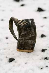 Mug en corne de buffle authentique Viking CRAFTSY HOME avec poignée, durable, 500 ml, design Viking tendance pour restaurants, hôtels, bars, écologique - Product Image 5