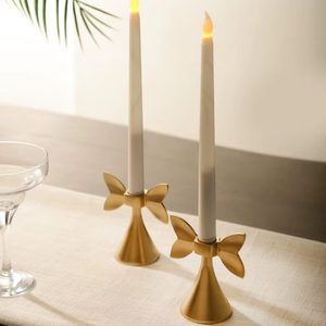 เชิงเทียนโลหะที่ทันสมัยการตกแต่งตารางศิลปะการตกแต่งภายในห้องนั่งเล่นร่วมสมัยสำเนียงชิ้น - Product Image 1