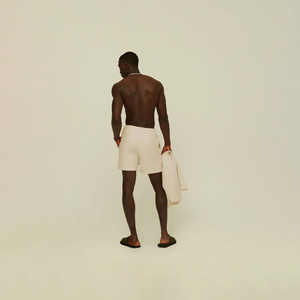 Service OEM – Nouveaux shorts décontractés et confortables pour hommes, en toile écologique respirante, taille mi-haute élastique, pour fitness et musculation - Product Image 4