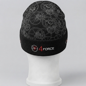 <b>Beanie</b> Cap Logo 3D Embroidery Sublimation Print Unisex Adult Autumn/Winter Warm Breathable Waterproof Acrylic <b>Beanie</b> Cap - Product Image 2