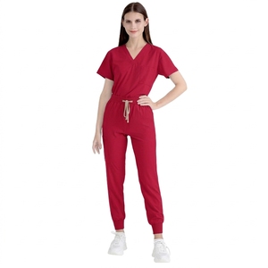 Premium Hospital Medical <b>Scrub</b> <b>Uniform</b> Soft Comfortable Fabric Healthcare Staff Clothing for Everyday Wear - Product Image 1