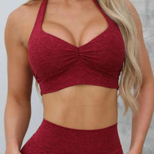 Soutien-gorge de sport pour femme à fort impact, dos nu, pour la course, le yoga, la gym et les activités physiques, vente en gros - Product Image 5