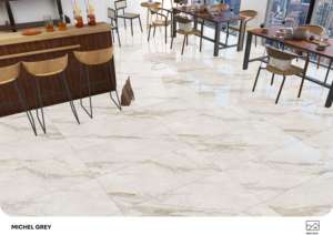 Carreaux de porcelaine brillants 600x1200mm résistants aux acides pour sols et murs, pour la décoration intérieure moderne et l'utilisation hospitalière - Product Image 4