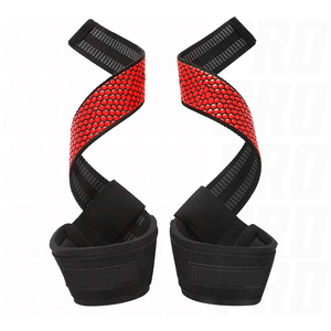 Sangles de musculation pour soulevé de terre et haltérophilie, robustes, pour entraînement en salle, avec bandes de soutien pour poignets, faible MOQ, conception personnalisée OEM - Product Image 3
