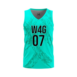 Uniformes de Baloncesto Personalizados con Nombre de Equipo, Impresión por Transferencia de Calor, Transpirables, sin Mangas, Cuello en V, Uniformes de Entrenamiento de Baloncesto, Camisetas de Malla - Product Image 4