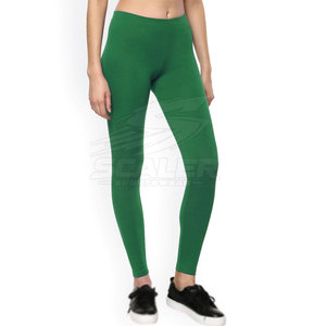 Legging de yoga pour femme à taille mi-haute élastique, coupe classique, vêtement de fitness, prix abordable, faible MOQ, avec couleur et taille personnalisables - Product Image 2