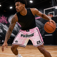 Produsen Celana Basket Laris Manis, Cetak Kustom, Celana Basket Jaring Amerika, Celana Basket Sublimasi Pria