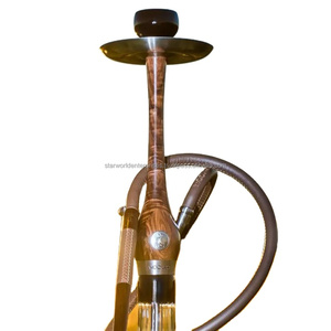 Hookah Shisha Pipa de agua Hookah Lounge pipa de fumar tabaco estilo turco hecho en La India - Product Image 1